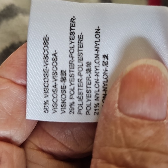 Anthropologie Gray‎ and White Zebra Lizzie Mock Turdleneck Neck Sweater Meduim - Picture 11 of 11